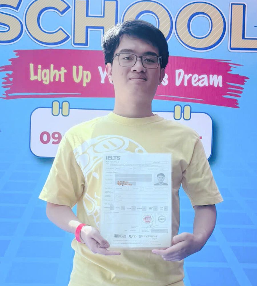 L&acirc;m Gia T&acirc;n 7.5 IELTS