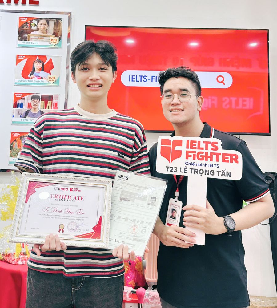 Tô Đình Duy Tân 6.5 IELTS
