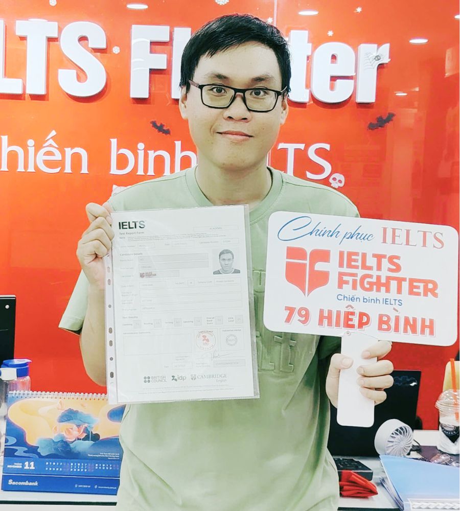 Hồ C&ocirc;ng Hậu 7.0 IELTS