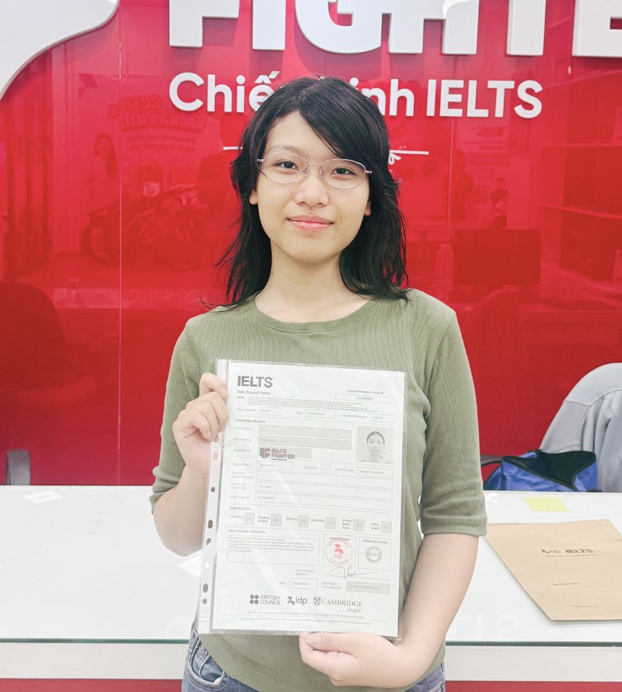 Vũ Thuỳ Linh 8.0 IELTS