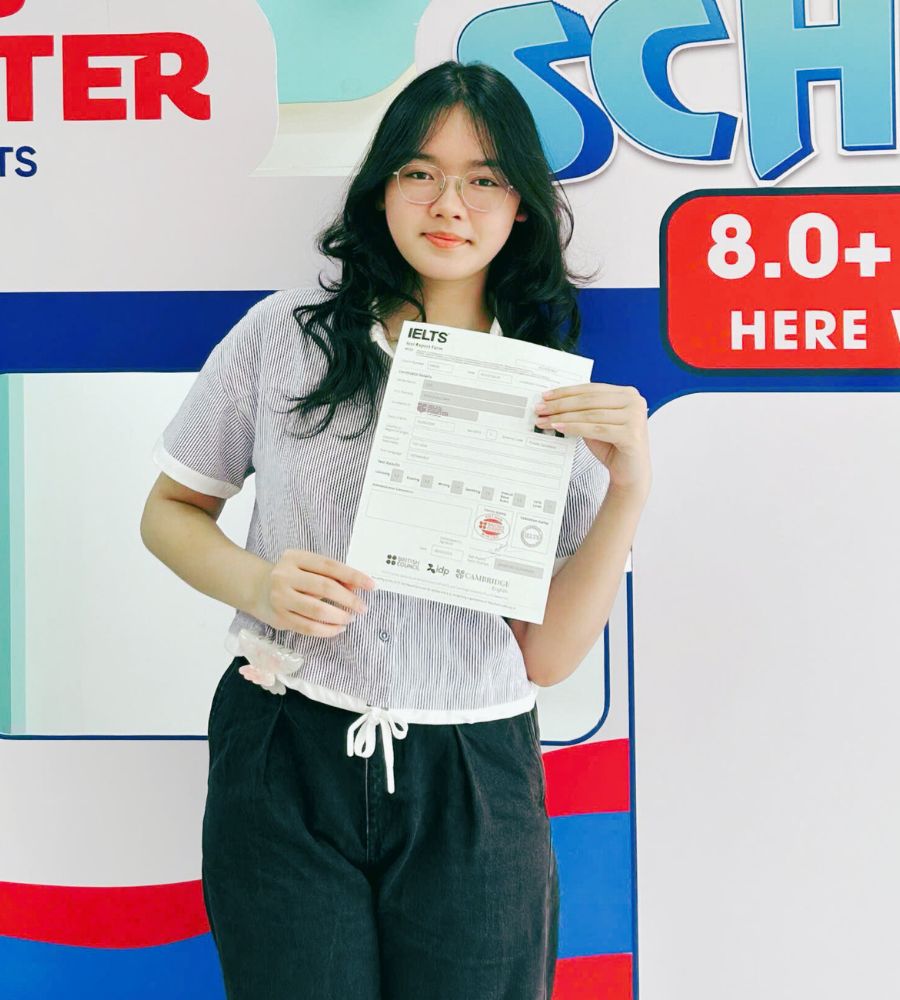 Cao Minh Hồng Anh 8.0 IELTS