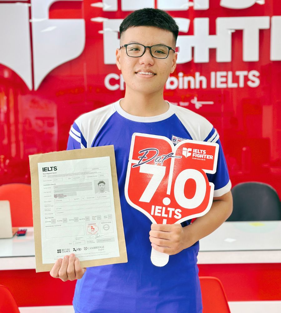Trần Quang Thịnh 7.0 IELTS