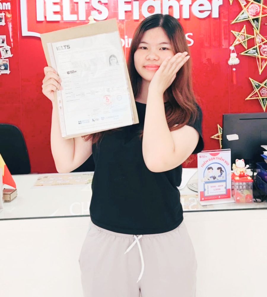 Nguyễn L&ecirc; Th&aacute;i B&igrave;nh 7.0 IELTS
