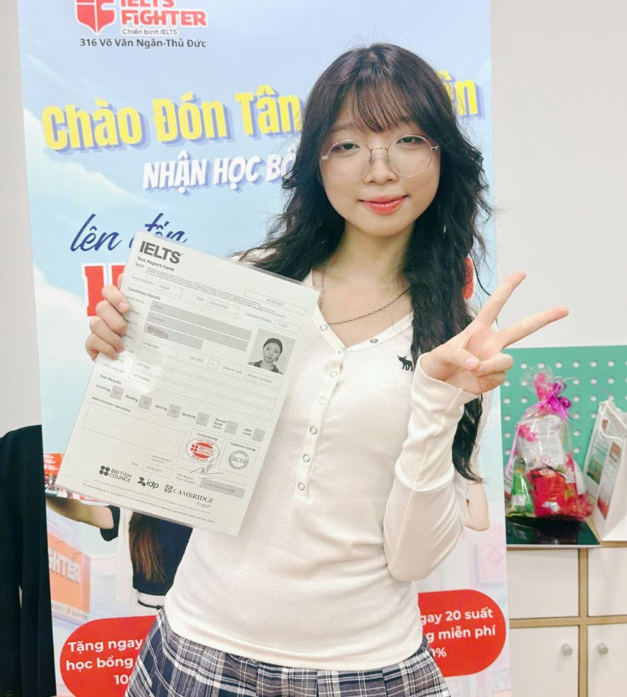 Trần Tuệ Minh 7.0 IELTS