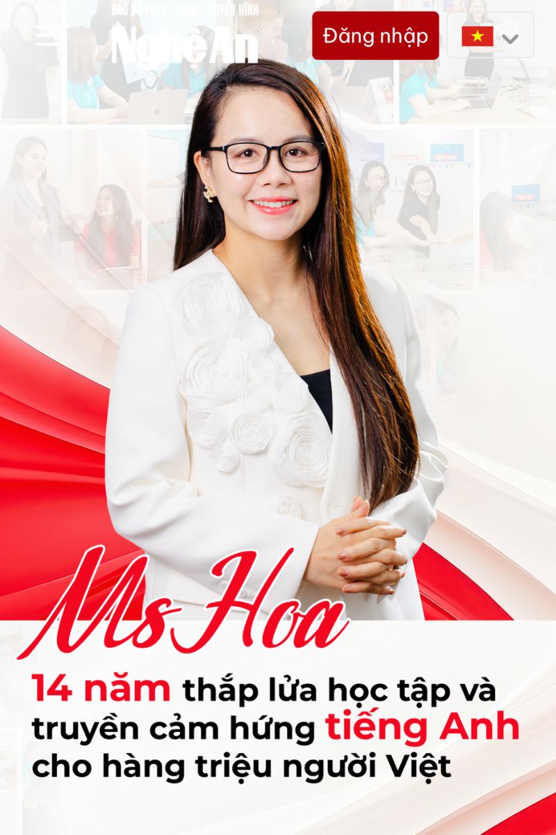 Ms Hoa chia sẻ về cách truyền cảm hứng trong lớp học 1
