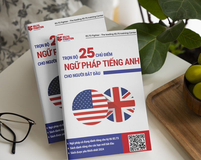 25 chủ điểm ngữ pháp IELTS bìa