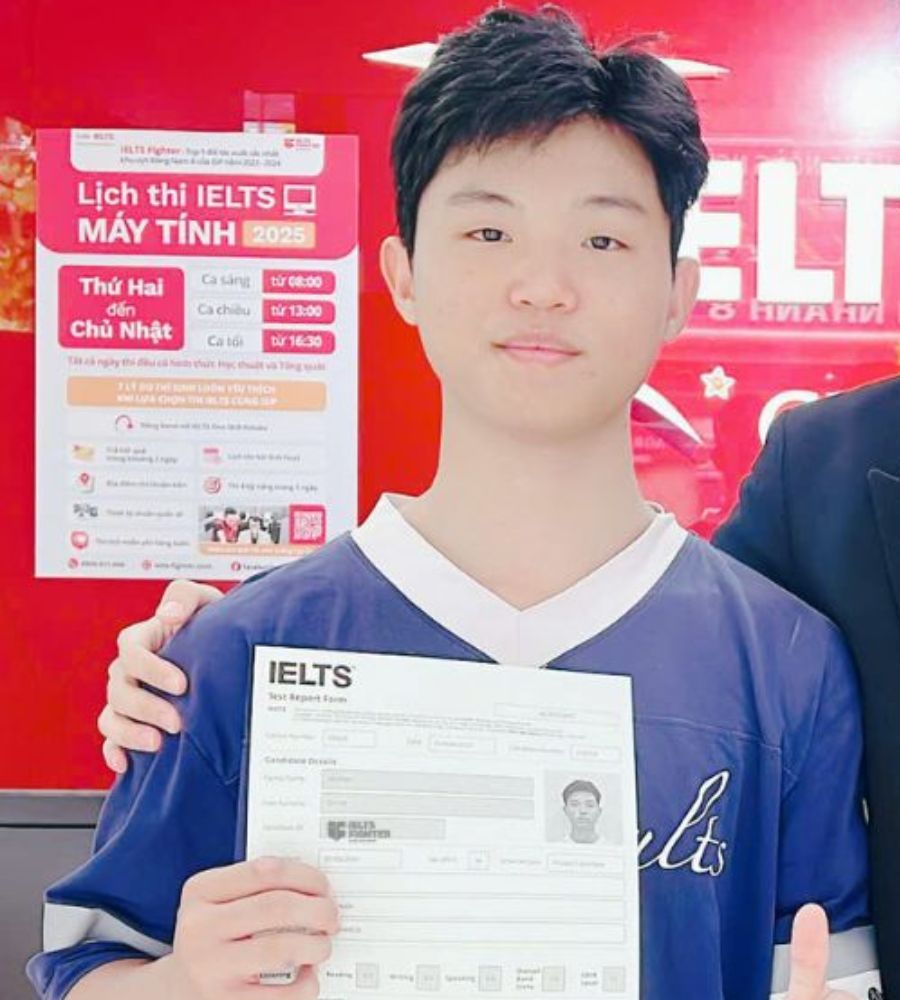 Huỳnh Ch&iacute; Vỹ  7.0 IELTS
