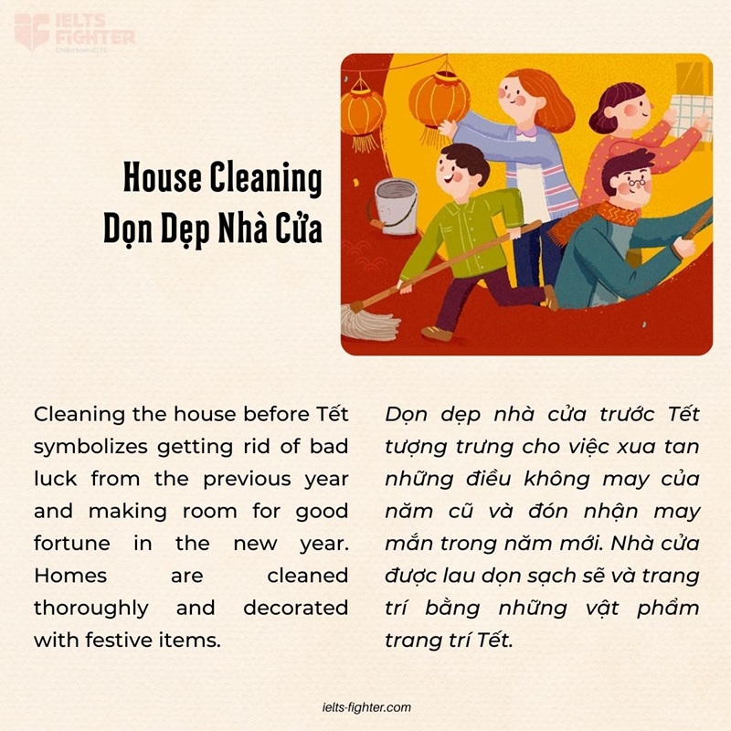 Tập tục ng&agrave;y tết tiếng anh 2