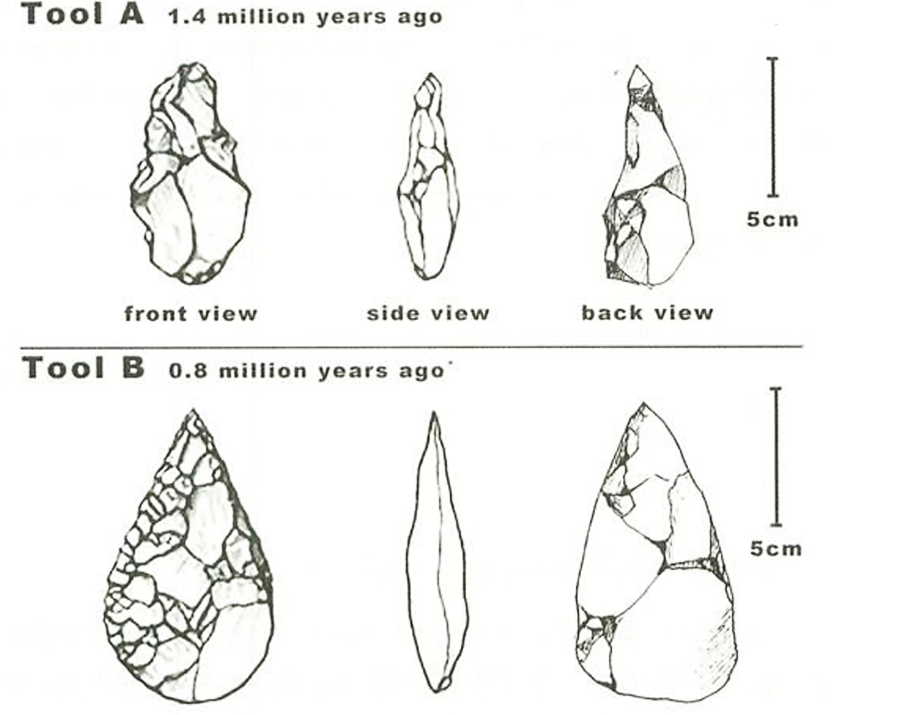 đề writing cutting tools in the Stone Age
