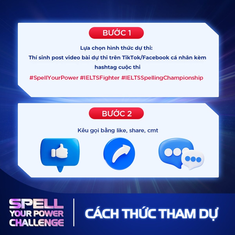 Cuộc thi Spell your power challenge 3