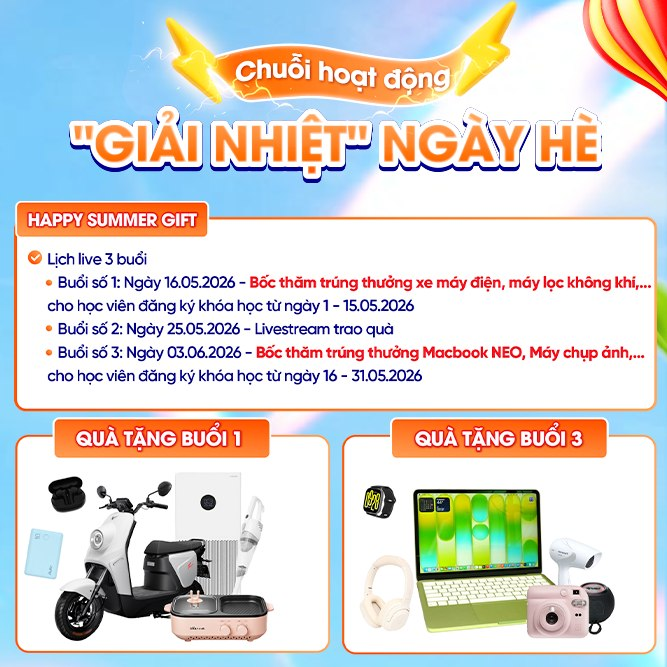 Ưu đ&atilde;i m&ugrave;a h&egrave; IELTS Fighter 1