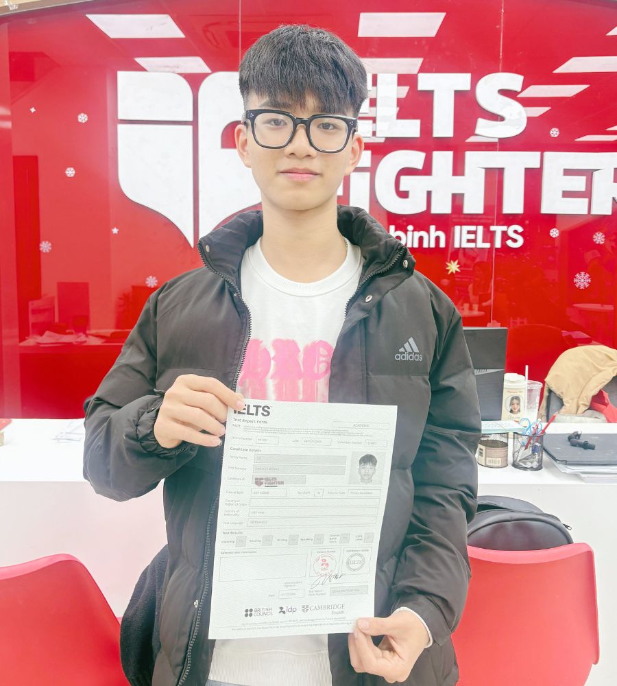 Đỗ Văn Huy Ho&agrave;ng  7.0 IELTS