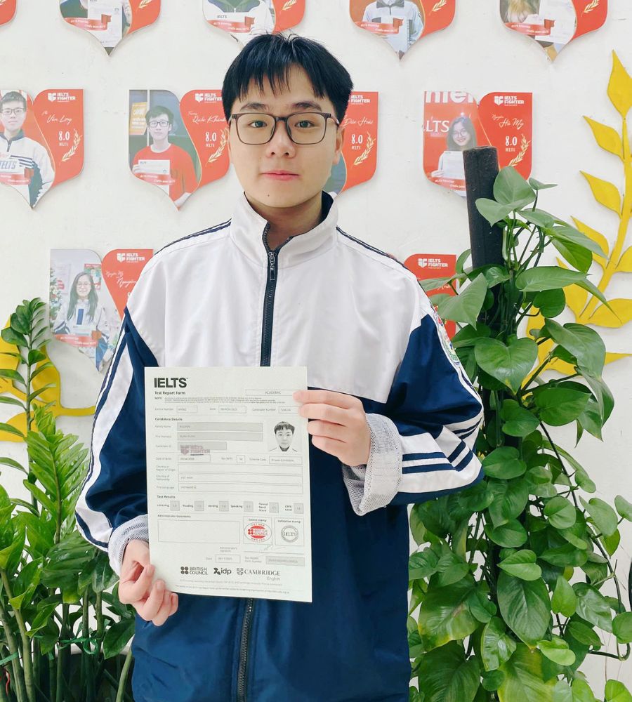 Nguyễn Xuân Hưng 6.5 IELTS