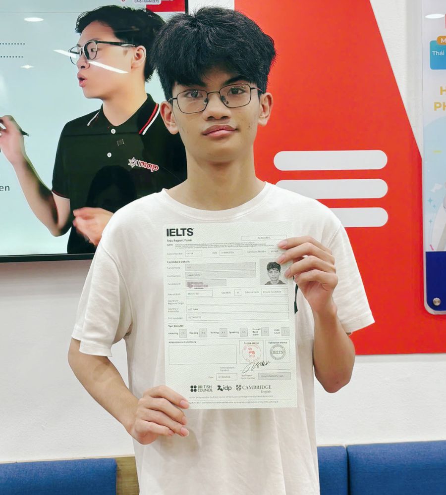 Đỗ Văn Phong 7.0 IELTS