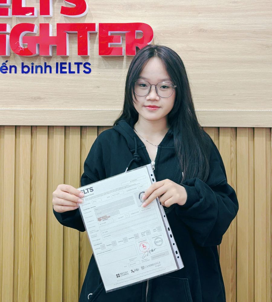 Trần T&acirc;m Nhi  7.0 IELTS