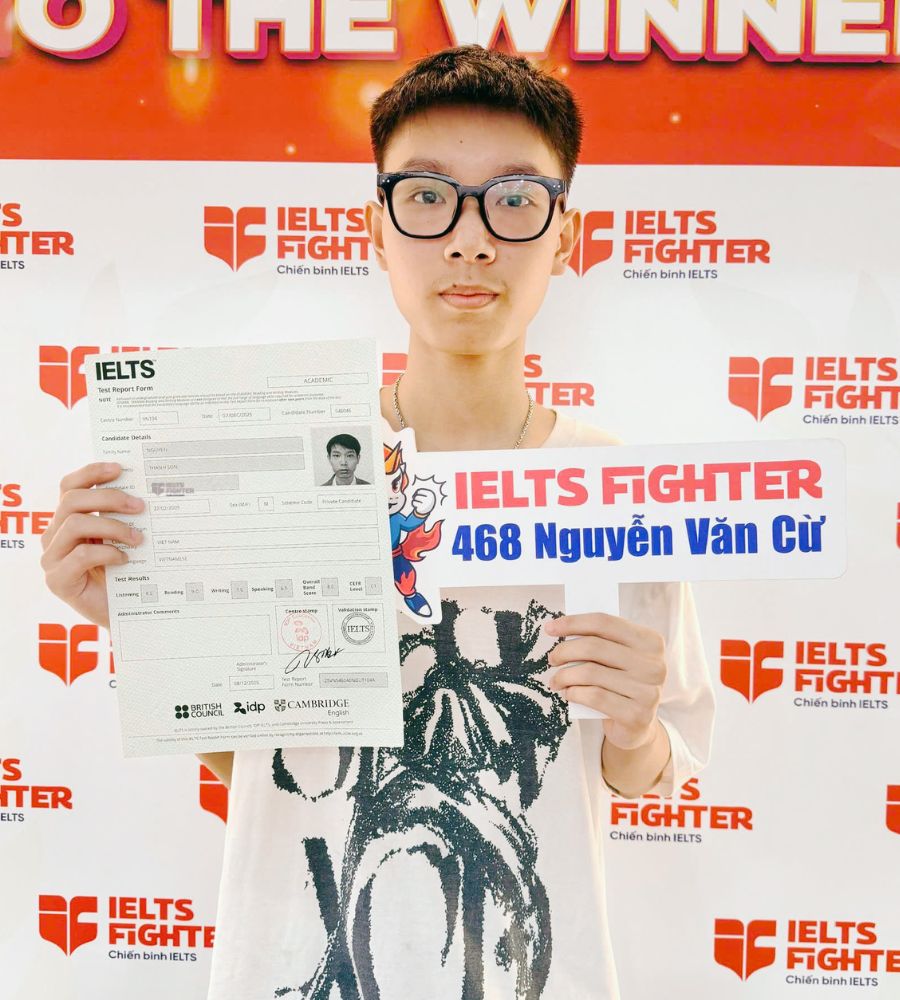 Nguyễn Thanh Sơn  8.0 IELTS