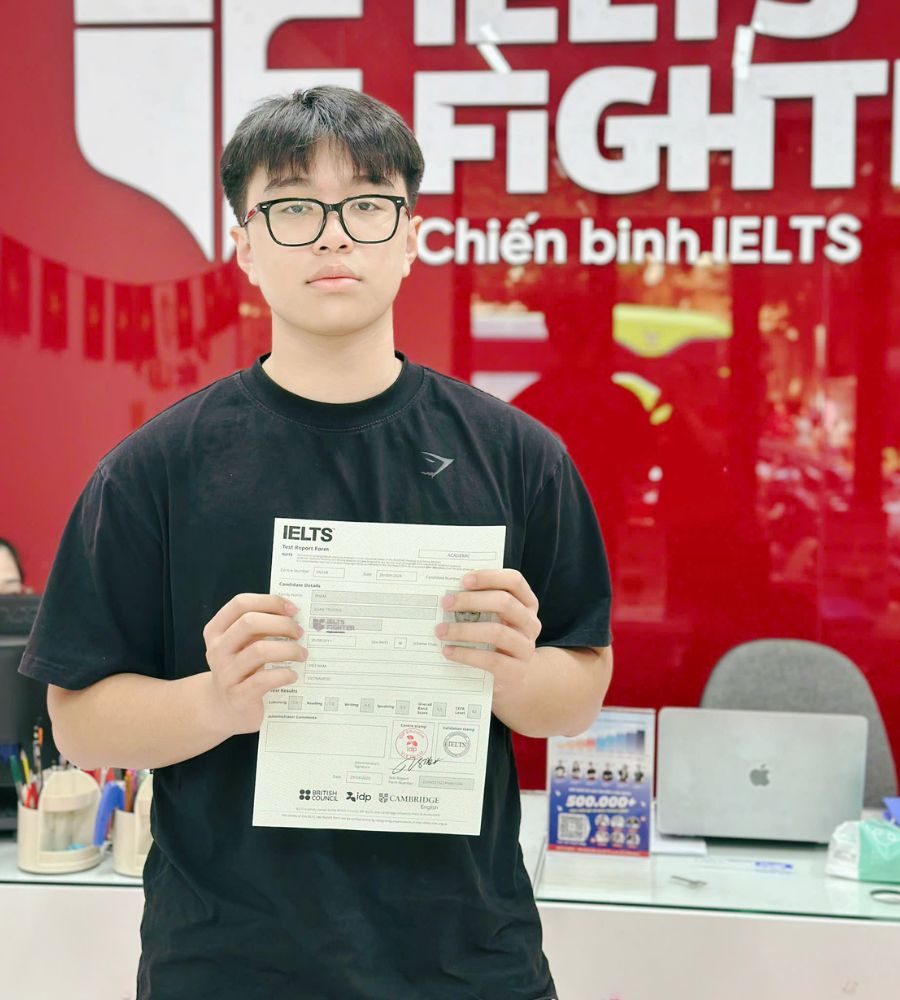 Phạm Xuân Trường 6.5 IELTS