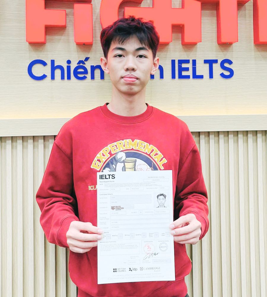 Đặng Th&aacute;i Sơn 7.0 IELTS