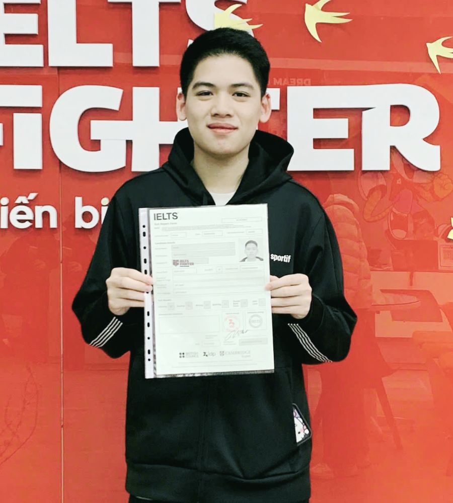 Phạm T&ugrave;ng Dương 7.5 IELTS