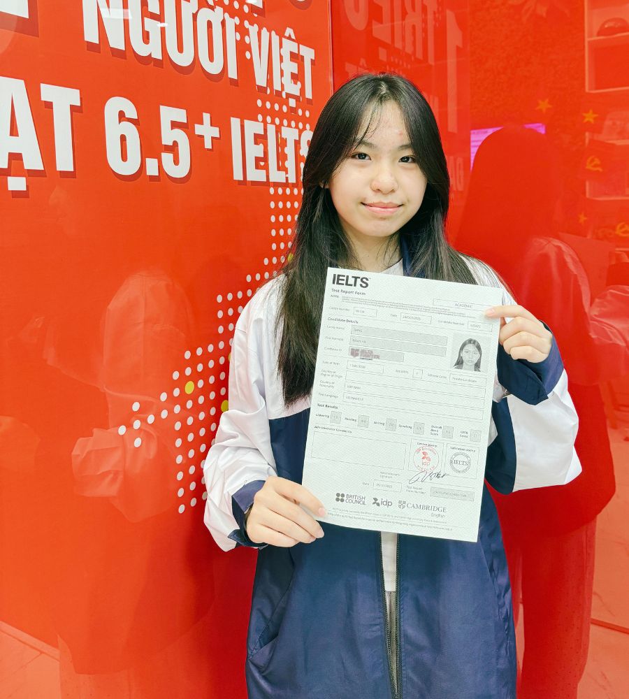 Đặng Ngân Hà 7.5 IELTS