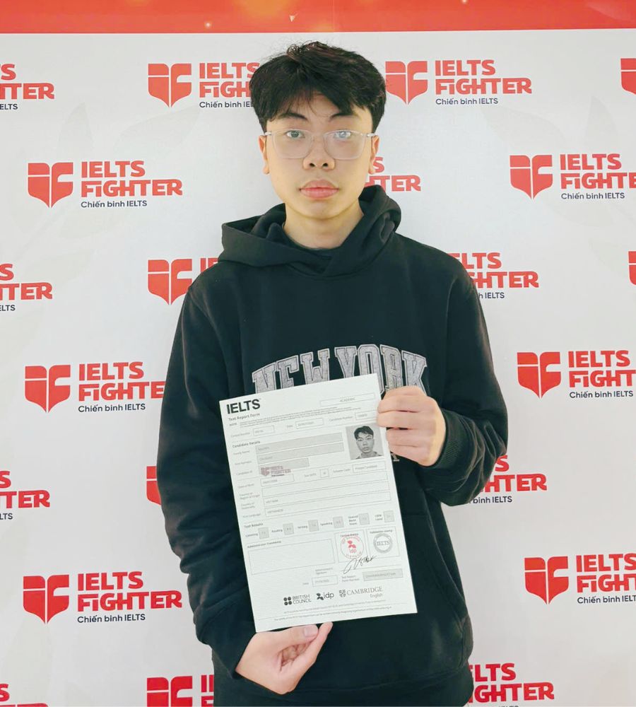 Nguyễn Ch&iacute; Dũng 7.5 IELTS