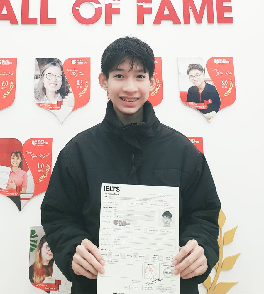 Tạ Tuấn Hải 6.5 IELTS
