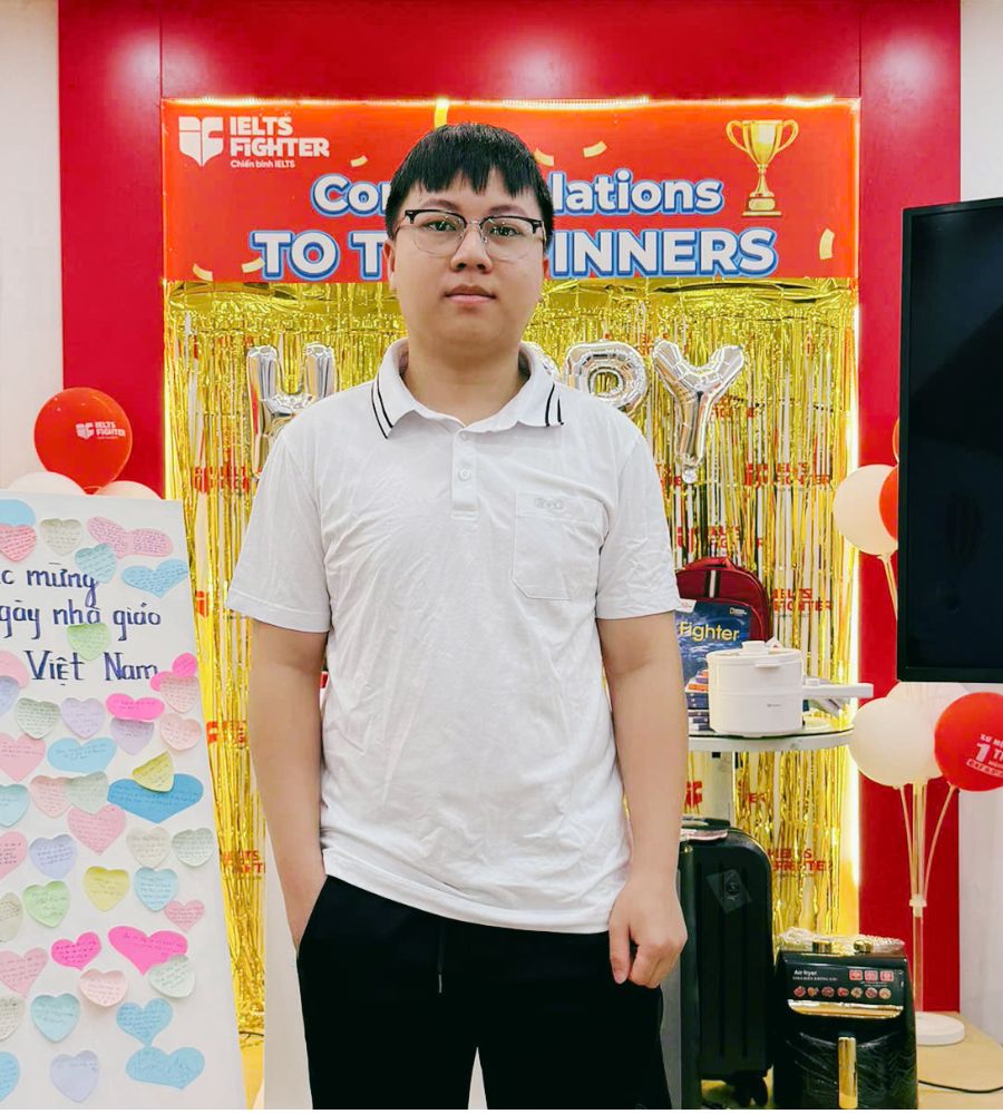Đặng Th&aacute;i B&igrave;nh 7.0 IELTS