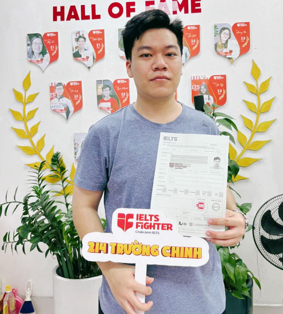 Trần Lương   6.5 IELTS