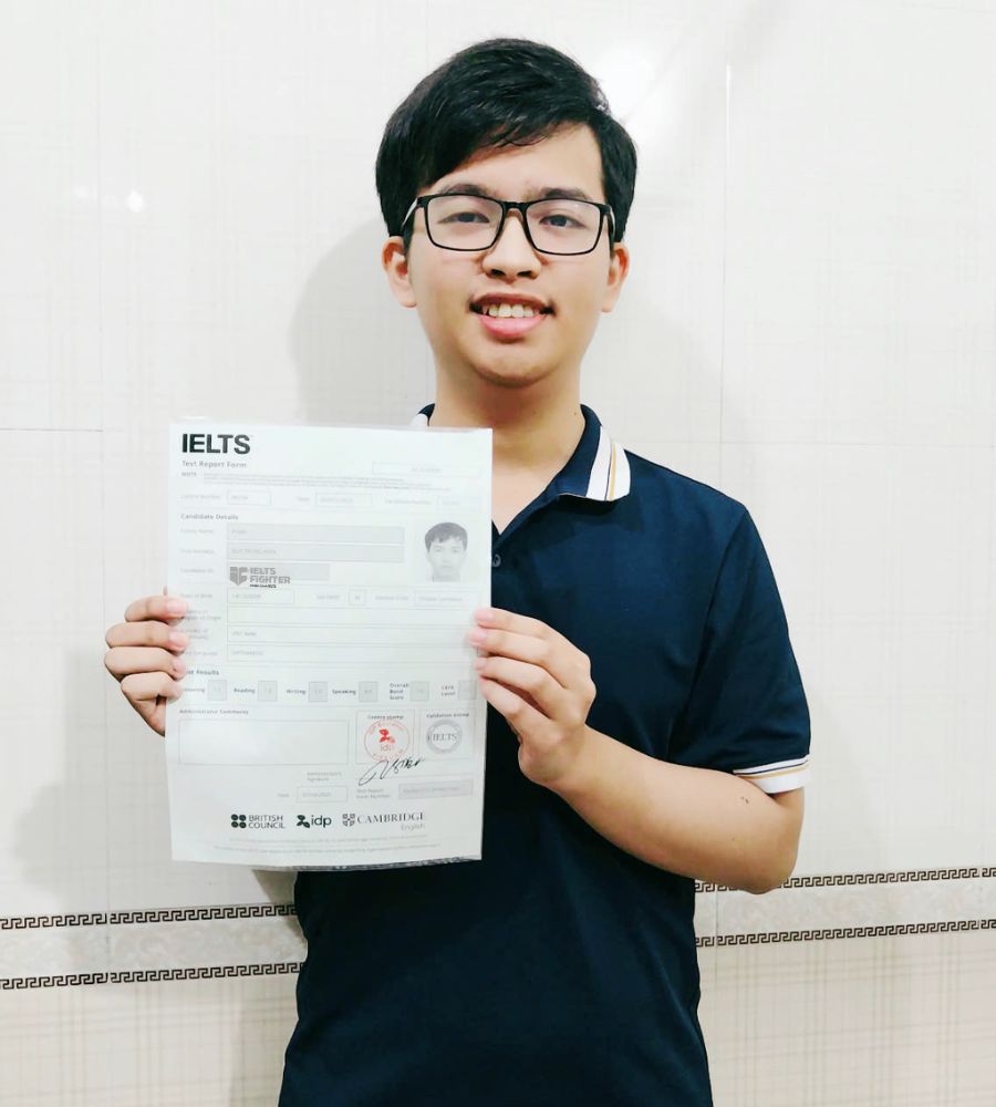 Phan Duy Trung Kiên 7.0 IELTS