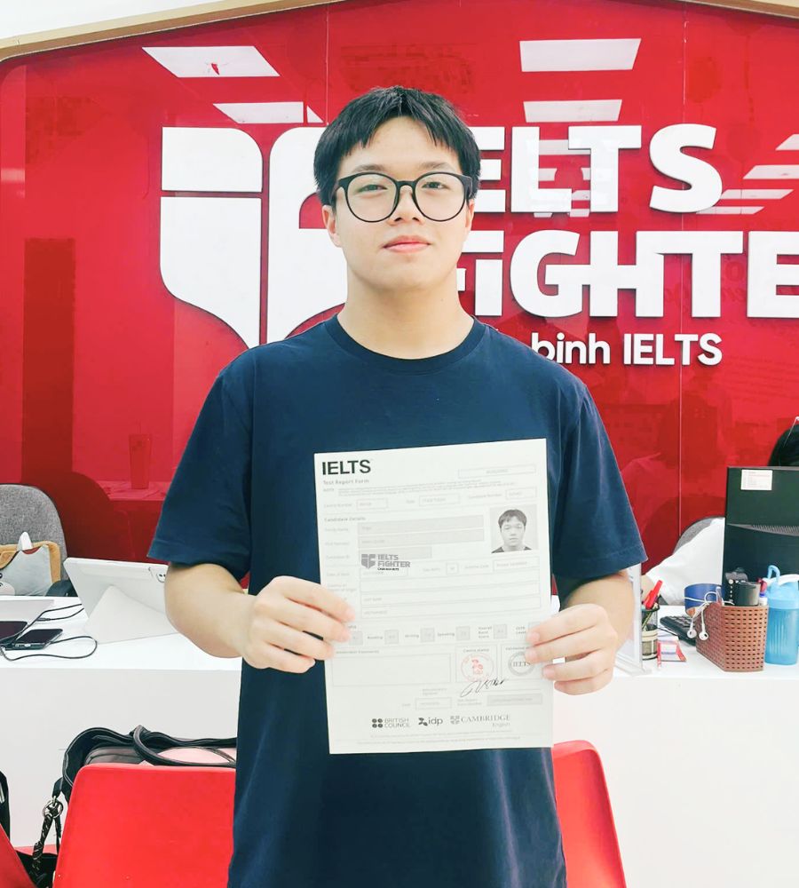 Trần Minh Quân 8.0 IELTS