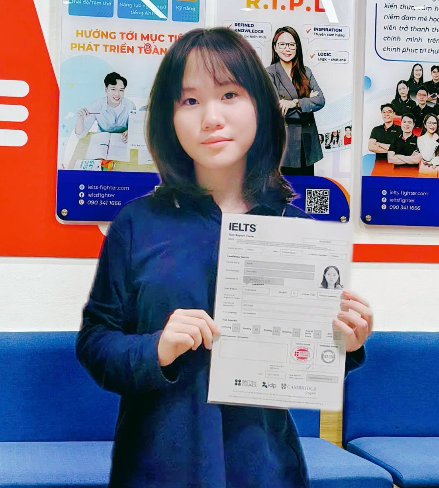 Phạm T&acirc;m Uy&ecirc;n  7.5 IELTS