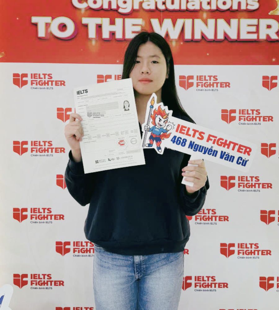 Lưu H&agrave; Anh   7.5 IELTS