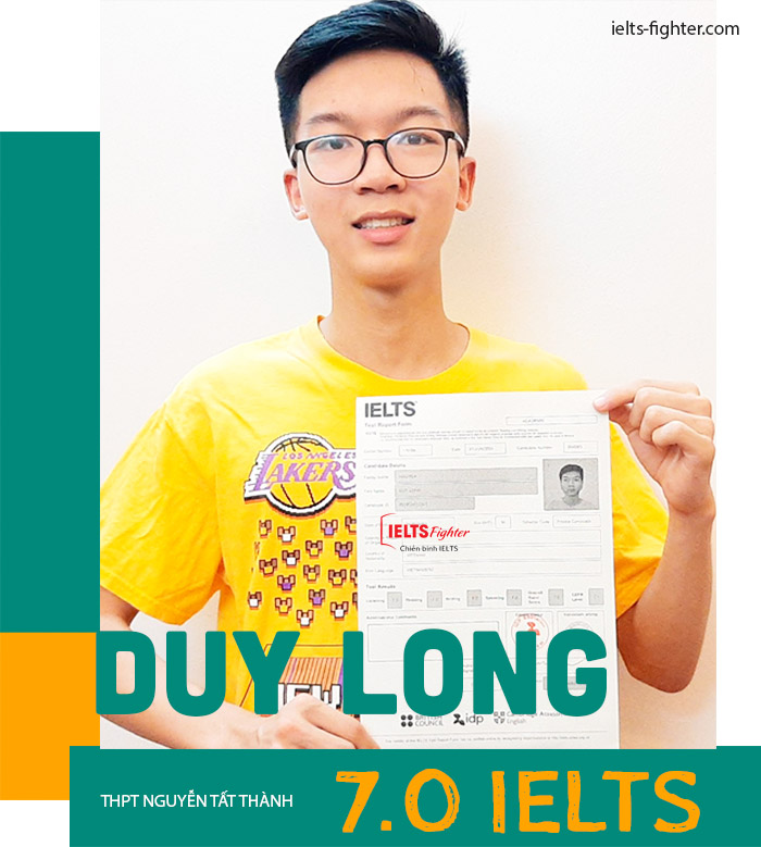 Nguyễn Duy Long 7.0 IELTS