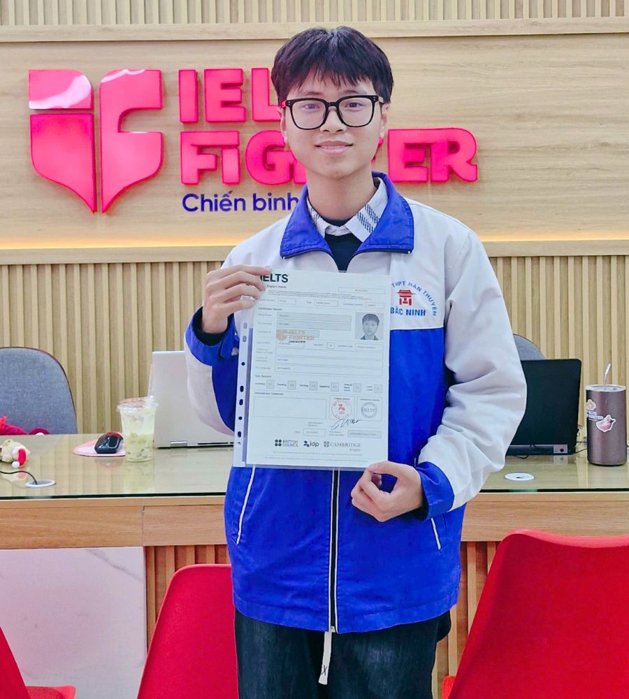 Nguyễn Việt Anh 7.5 IELTS