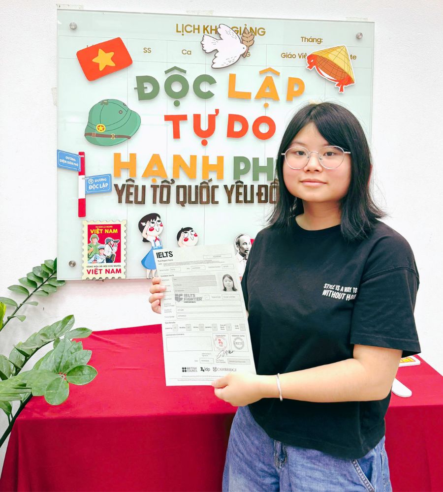 Trần Huyền Diệu 7.5 IELTS