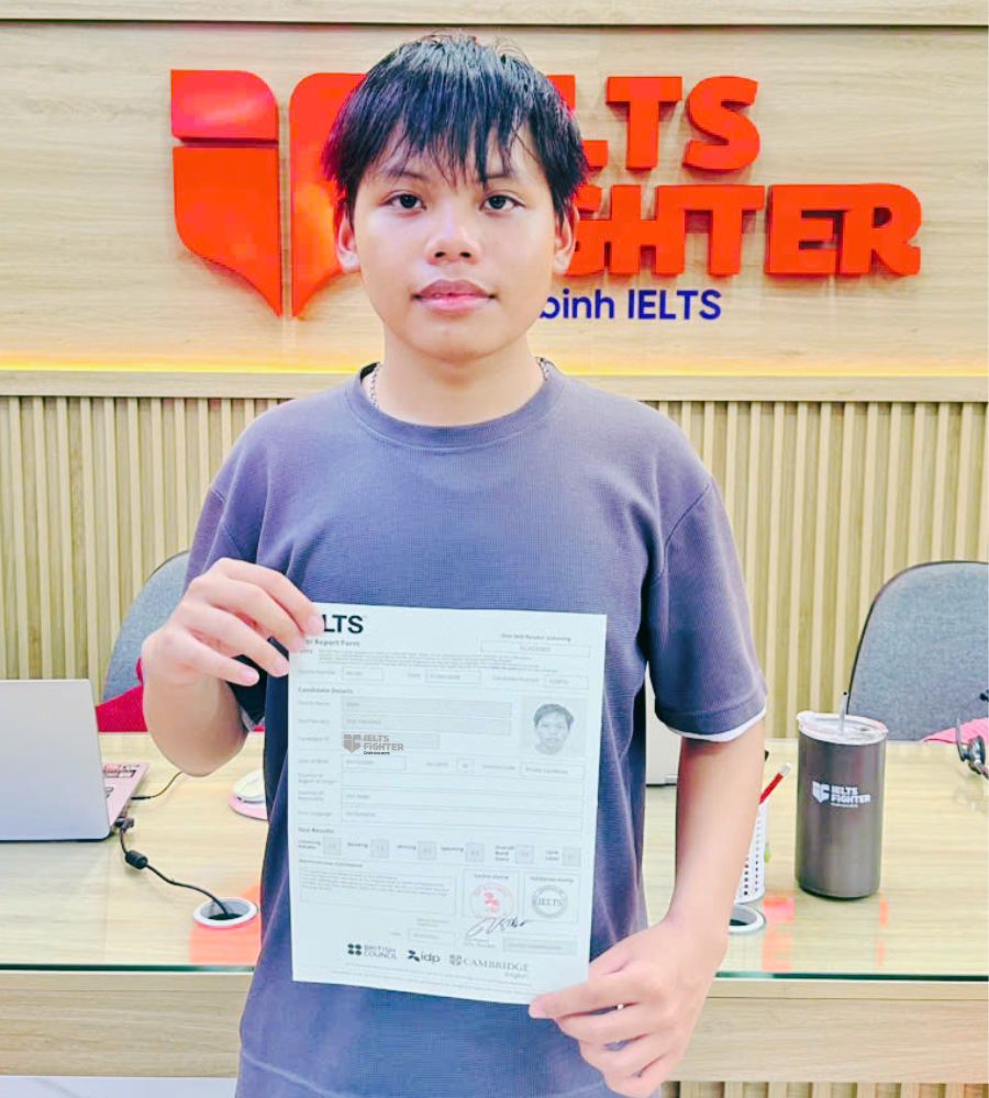 Đinh Đức Phương 7.5 IELTS