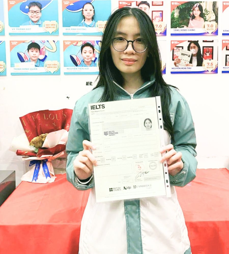 Vũ Linh V&acirc;n  7.0 IELTS