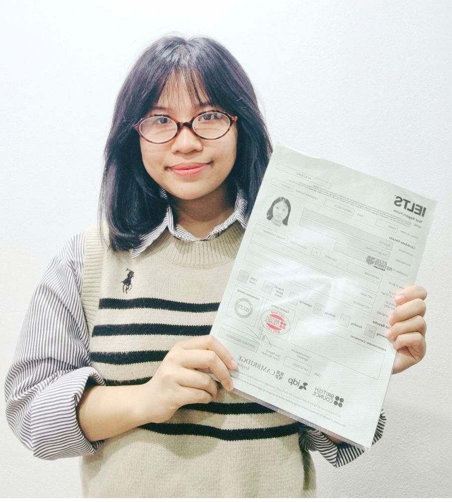 Nguyễn Thị H&agrave; Phương 7.0 IELTS