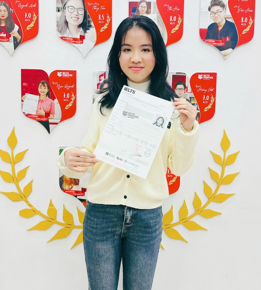 Trịnh Đặng Thu Cúc 7.0 IELTS