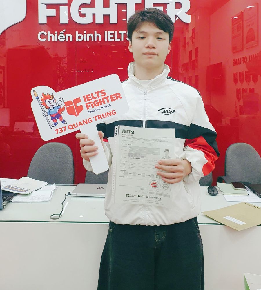 Bùi Công Tuấn 7.5 IELTS