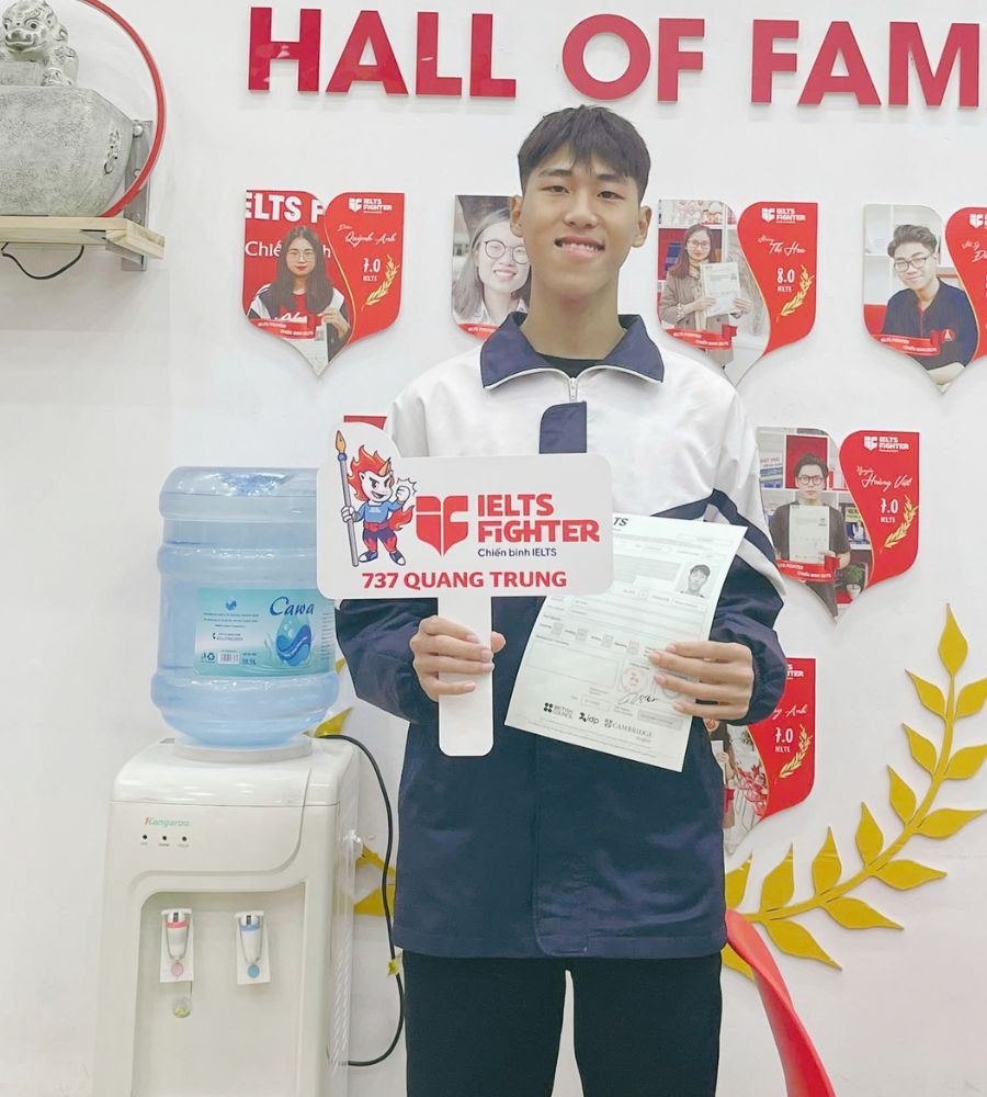 Đinh Văn Tú 7.0 IELTS