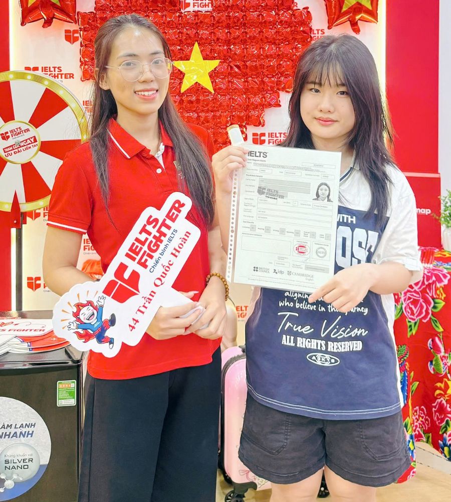 Đ&agrave;o Thu Thủy  7.5 IELTS