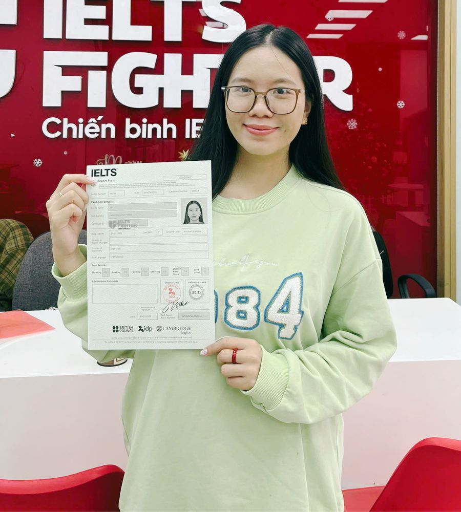 L&ecirc; Nguyễn Minh Hồng  7.0 IELTS