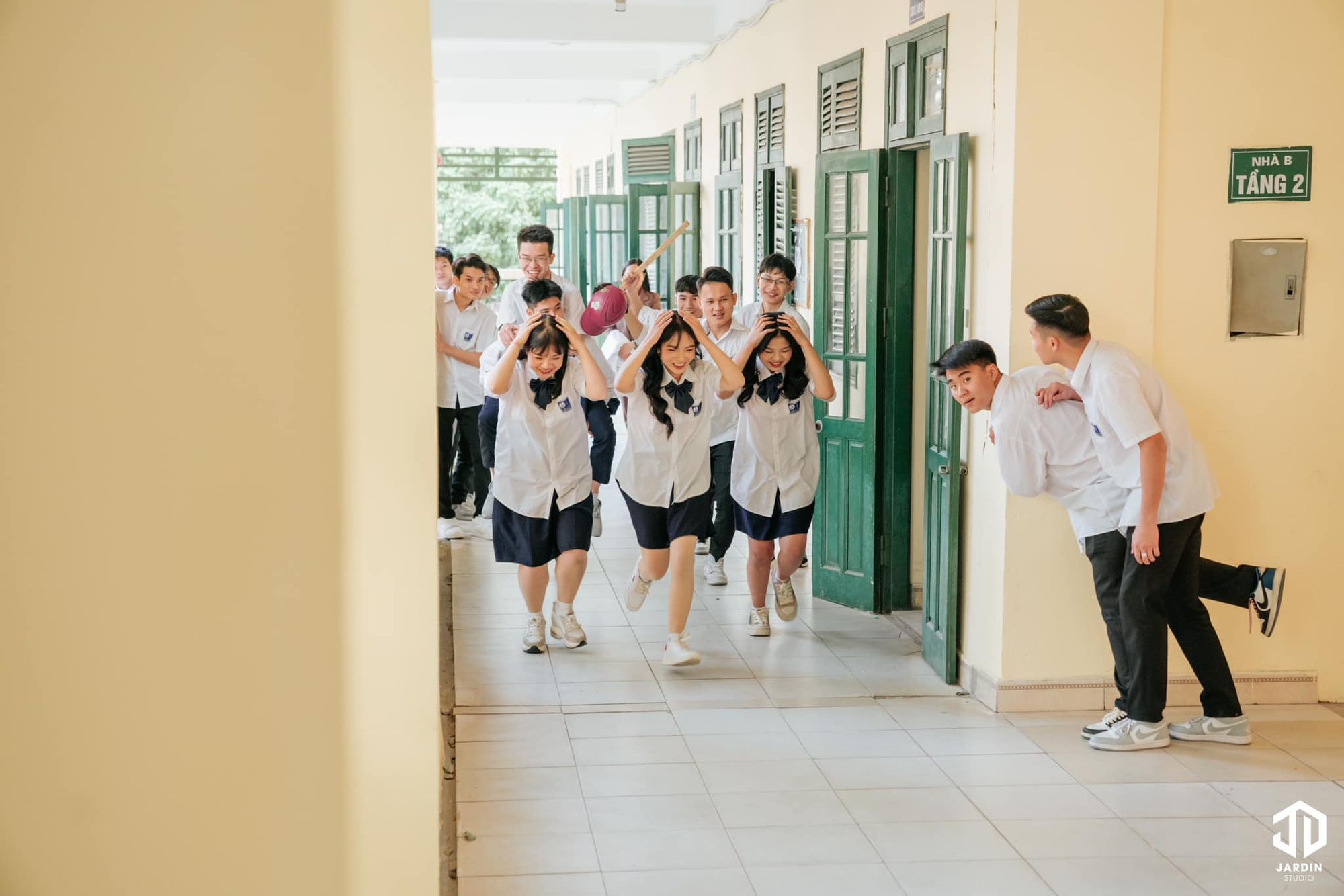 Học sinh trường THPT Nguyễn Thị Minh Khai