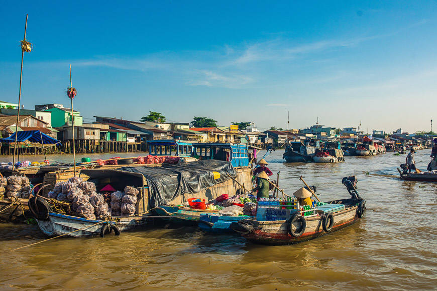 Floating markets and boat rides