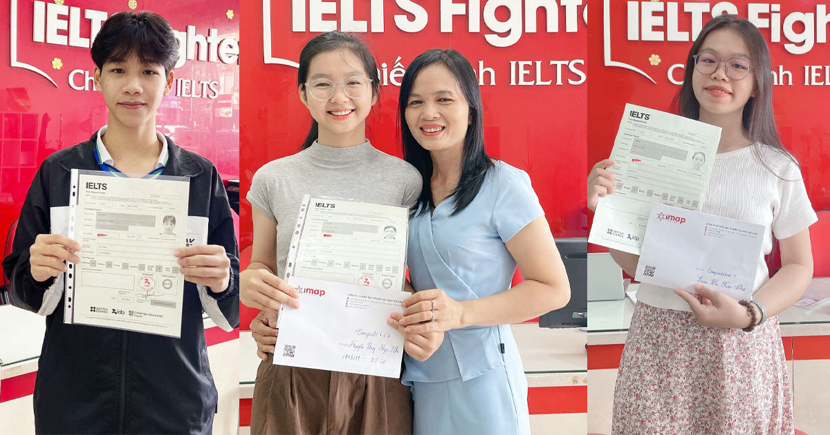 Học sinh THPT Phan Châu Trinh Đà Nẵng bứt phá 7.0-7.5 IELTS