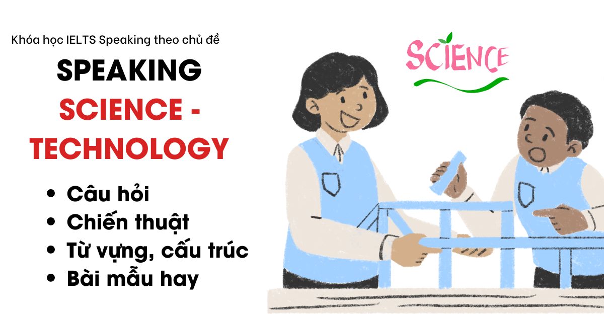 IELTS Speaking topic Technology - Voabulary + Sample Answer