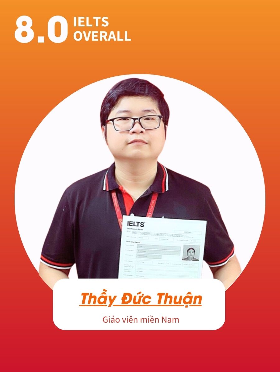 Thầy Đức Thuận - Giáo viên miền Nam