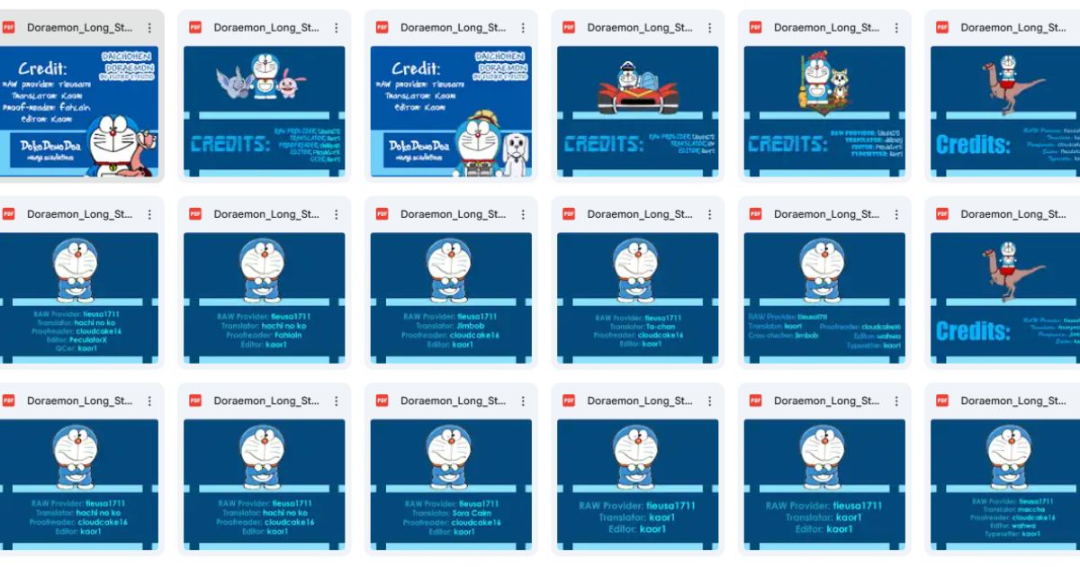 Bộ truyện Doraemon tiếng anh bản đẹp - Luyện đọc thư giãn