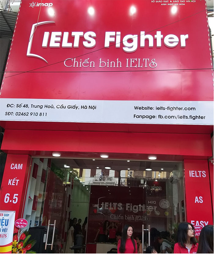 cơ sở học IELTS của IELTS Fighter tại Trung Hòa, Cầu Giấy